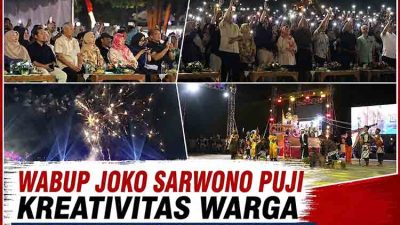 Wabup Joko Sarwono Puji Kreativitas Warga di Tuban Specta Night Carnival 2026