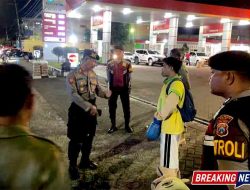 Cegah Gangguan Kamtibmas, Sat Samapta Polres Ngawi dan Satpol PP Gelar Patroli Gabungan