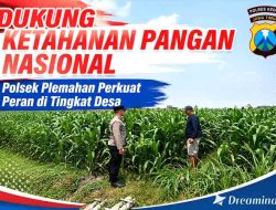 Dukung Ketahanan Pangan Nasional, Polsek Plemahan Perkuat Peran di Tingkat Desa