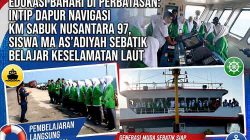 Bukan Cuma Teori, Siswa MA As’Adiyah Sebatik Jajal Langsung Perangkat Navigasi Kapal