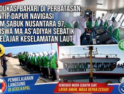Bukan Cuma Teori, Siswa MA As’Adiyah Sebatik Jajal Langsung Perangkat Navigasi Kapal