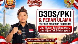 G30S/PKI, Peran Ulama, dan Warisan Kesaktian Pancasila: Jas Merah Tak Dilupakan, Jas Hijau Tak Dihilangkan