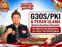 G30S/PKI, Peran Ulama, dan Warisan Kesaktian Pancasila: Jas Merah Tak Dilupakan, Jas Hijau Tak Dihilangkan