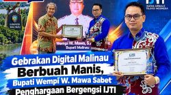 Dari Perbatasan untuk Indonesia, Bupati Malinau Bawa Pulang Penghargaan Tokoh Transformasi Digital