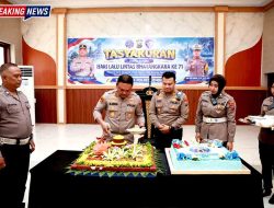 Sinergi Lintas Sektoral Warnai Peringatan Hari Lalu Lintas Bhayangkara ke-71 di Jember