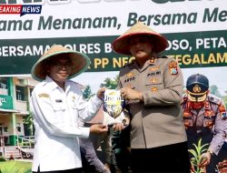 Kapolres Bondowoso Ajak Pelajar dan Petani Tanam Jagung Bersama, Siapkan Regenerasi Pertanian Modern
