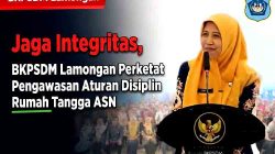 Jaga Integritas, BKPSDM Lamongan Perketat Pengawasan Aturan Disiplin Rumah Tangga ASN