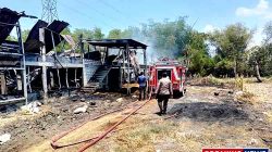 Empat Jam Berjibaku, Petugas dan Warga Berhasil Cegah Kebakaran Kandang Ayam Meluas ke Permukiman