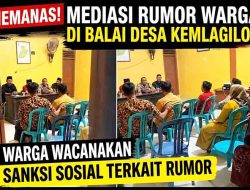 Kasus Dugaan Hubungan Terlarang di Lamongan: Polsek Turi Kawal Mediasi, Warga Minta Kondusivitas
