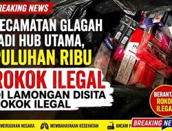 Kecamatan Glagah Jadi Hub Utama, Puluhan Ribu Rokok Ilegal di Lamongan Disita Petugas