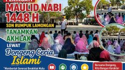 Peringati Maulid Nabi 1448 H, SDN Rumpuk Lamongan Tanamkan Akhlak lewat Dongeng Ceria Islami
