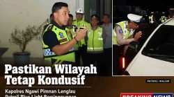 Jaga Kenyamanan Warga, Kapolres Ngawi Turun Lapangan Awasi Langsung Kegiatan KRYD