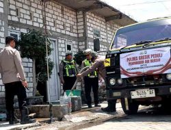 Polres Gresik Peduli, Salurkan Bantuan Air Bersih untuk Warga 3 Desa di Balongpanggang