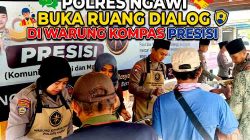 Polres Ngawi Buka Ruang Dialog di Warung Kompas Presisi