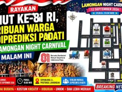 Rayakan HUT ke-81 RI, Ribuan Warga Diprediksi Padati Lamongan Night Carnival Malam Ini