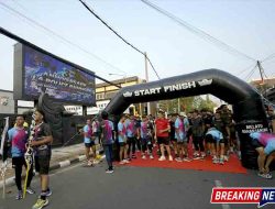 Sinergi Polri dan Masyarakat, Polres Lamongan Sukses Gelar Anniversary LA Police Runners Penuh Keakraban