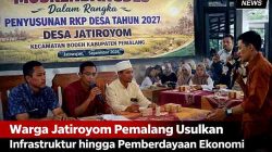 Infrastruktur dan Ekonomi Jadi Skala Prioritas Utama dalam Musrenbangdes Jatiroyom Pemalang