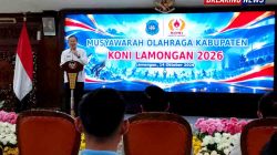 Resmi Pimpin KONI Lamongan, Munip Syarif Fokus Solidkan Cabor dan Gembleng Atlet Muda