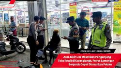 Meresahkan Pengunjung Toko Retail di Lamongan, Pria Asal Surabaya Diangkut Petugas Usai Dipolisikan via 110