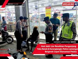 Meresahkan Pengunjung Toko Retail di Lamongan, Pria Asal Surabaya Diangkut Petugas Usai Dipolisikan via 110