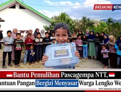 Dari Lamongan untuk Manggarai Timur: DPP LSM ASLI dan Sahabat Humanity Kirim Bantuan Pascabencana