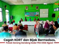 Polres Ngawi Dorong Budaya Sadar Hukum di Tingkat Desa Melalui Pembinaan Kader PKK