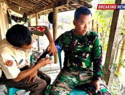 Lebih dari Tugas Kedinasan, ASN Polkes 05/V Ngawi Gencarkan Layanan Kesehatan Gratis di TMMD ke-130