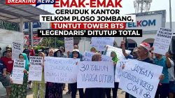 Protes Tower BTS Bermasalah, Warga Desa Losari Tagih Kejelasan Izin dan Ancam Putus Aliran Listrik