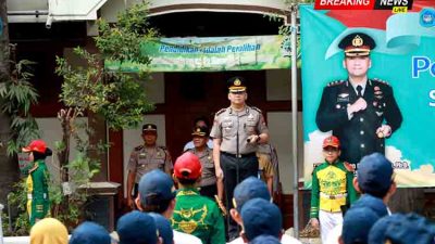 Aksi Nyata Polisi Peduli Pendidikan, Kapolres Lamongan Motivasi Siswa Jauhi Miras dan Narkotika