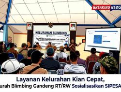 Transformasi Layanan Publik, Kelurahan Blimbing Kenalkan Aplikasi SIPESAT dan Koperasi Merah Putih