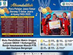 Mutu Pendidikan Makin Unggul, Lulusan SMAN 1 Kedungpring Banjir Kesuksesan Masuk PTN dan Kampus Bergengsi