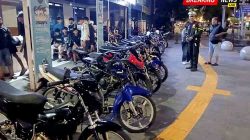 Tekan Penggunaan Knalpot Bising, Polres Ngawi Gelar Operasi Hunting System Hingga Dini Hari