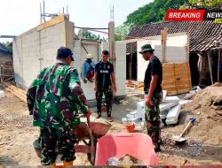 Hari ke-13 TMMD Ngawi, Progres RTLH Samidi Mulai Perlihatkan Wujud Nyata
