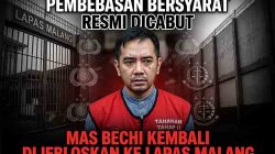 Bapas dan Lapas Kelas I Malang Eksekusi Pencabutan Hak Bebas Bersyarat Mas Bechi