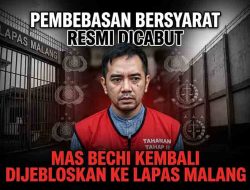 Bapas dan Lapas Kelas I Malang Eksekusi Pencabutan Hak Bebas Bersyarat Mas Bechi