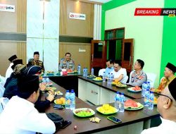 Kunjungi PCNU Ngawi, AKBP Amirul Hakim Tegaskan Pentingnya Kolaborasi Humanis