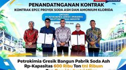 Dukung Hilirisasi dan Transisi Hijau, Petrokimia Gresik Bangun Pabrik Soda Ash Berkapasitas 600 Ribu Ton