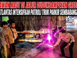 Penerangan Minim dan Truk Makan Badan Jalan, Jalur Duduksampeyan Jadi Titik Rawan Laka Fatal