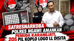 Satresnarkoba Polres Ngawi Tegaskan Perang Lawan Obat Ilegal Usai Bekuk Pengedar di Karangjati