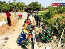 Sentuh Hati Prajurit Muda, TMMD Kodim Ngawi Jadi Wadah Pengabdian Nyata untuk Masyarakat