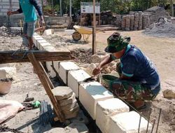 Sentuh Kesejahteraan Warga Karangjati, TMMD ke-130 Kodim Ngawi Kebut Bedah Rumah Bu Kasiyem