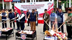 Selamatkan Kas Negara Rp600 Juta, Operasi Gabungan Lamongan dan Bea Cukai Gresik Hancurkan Rokok Ilegal