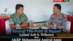 Sambut AKBP Mohammad Amirul Amin, Dandim Ngawi Tegaskan Sinergitas Kunci Utama Stabilitas