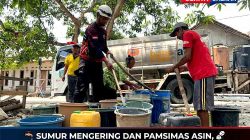 Krisis Air Bersih Meluas di Jombang, Ratusan KK dan Pelajar di Plandaan Pakai Air Sungai