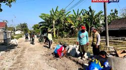 Sentuhan Kemanunggalan di Ngawi, Pembangunan Talud TMMD ke-130 Pacu Akses Ekonomi Warga
