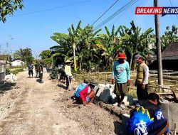 Sentuhan Kemanunggalan di Ngawi, Pembangunan Talud TMMD ke-130 Pacu Akses Ekonomi Warga