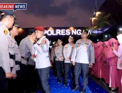 Resmi Pimpin Polres Ngawi, AKBP Amirul Hakim Puji Kinerja Seniornya