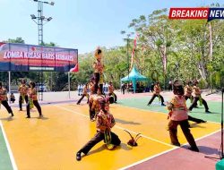 Semarak HUT ke-81 TNI di Ngawi: Ratusan Pelajar SMA/SMK Padati Sumber Ketonggo Park Lewat LKBB